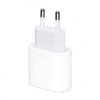 Apple 20W USB-C Adapter - White, Image 1