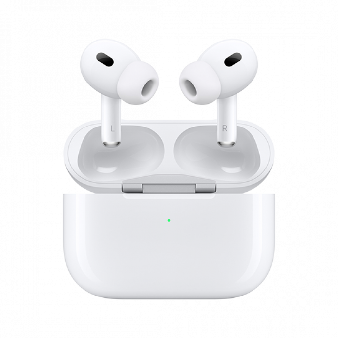 Apple AirPods Pro 2nd Gen. with MagSafe Charging Case (USB-C) - White, Image 1