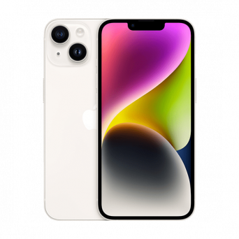 Apple iPhone 14 128GB - Starlight, Image 1