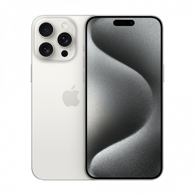 Apple iPhone 15 Pro Max 256GB - White Titanium, Image 1