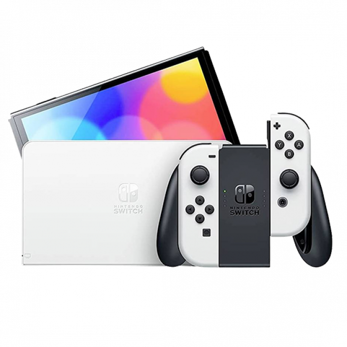 Nintendo Switch OLED Console White, Afbeelding 1