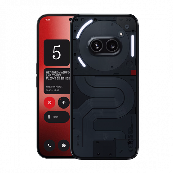 Nothing Phone 2a 5G Dual Sim 8GB RAM 128GB - Black, Image 1