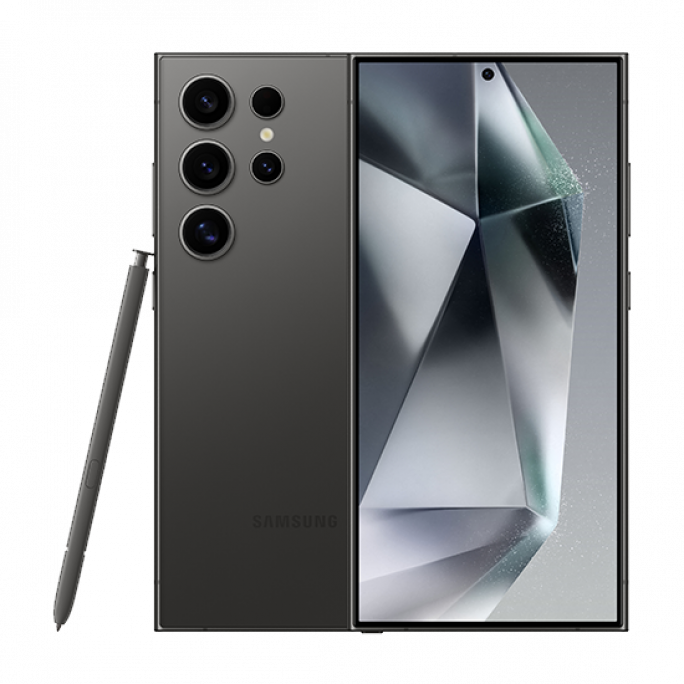 Samsung Galaxy S24 Ultra S928 5G Dual Sim 12GB RAM 512GB - Titanium Black, Image 1