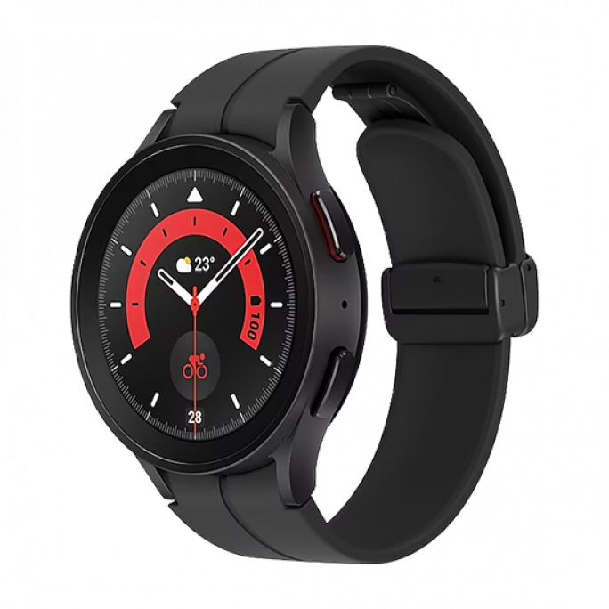 Watch Samsung Galaxy Watch 5 Pro R925 45mm LTE Region East - Black Titanium, Afbeelding 1