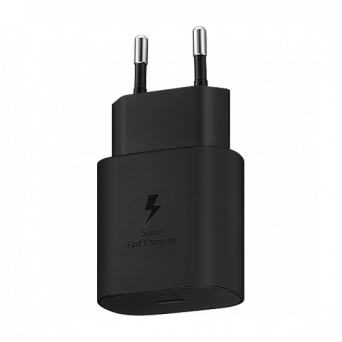 Samsung 25W USB-C Fast Adapter EP-TA800 Bulk - Black, Image 1