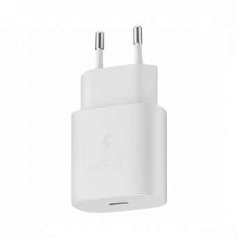Samsung 25W USB-C Fast Adapter EP-TA800 Bulk - White, Image 1