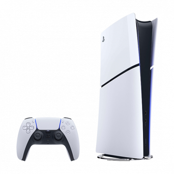 Sony PlayStation 5 Slim Digital Edition 1TB - White, Image 1