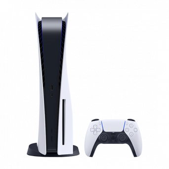Sony PlayStation 5 Slim Disc Edition 1TB - White, Image 1