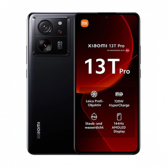 Xiaomi 13T Pro 5G Dual Sim 12GB RAM 512GB - Black, Image 1