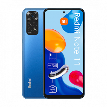 Xiaomi Redmi Note 11 4G Dual Sim 4GB RAM 128GB - Twilight Blue, Image 1